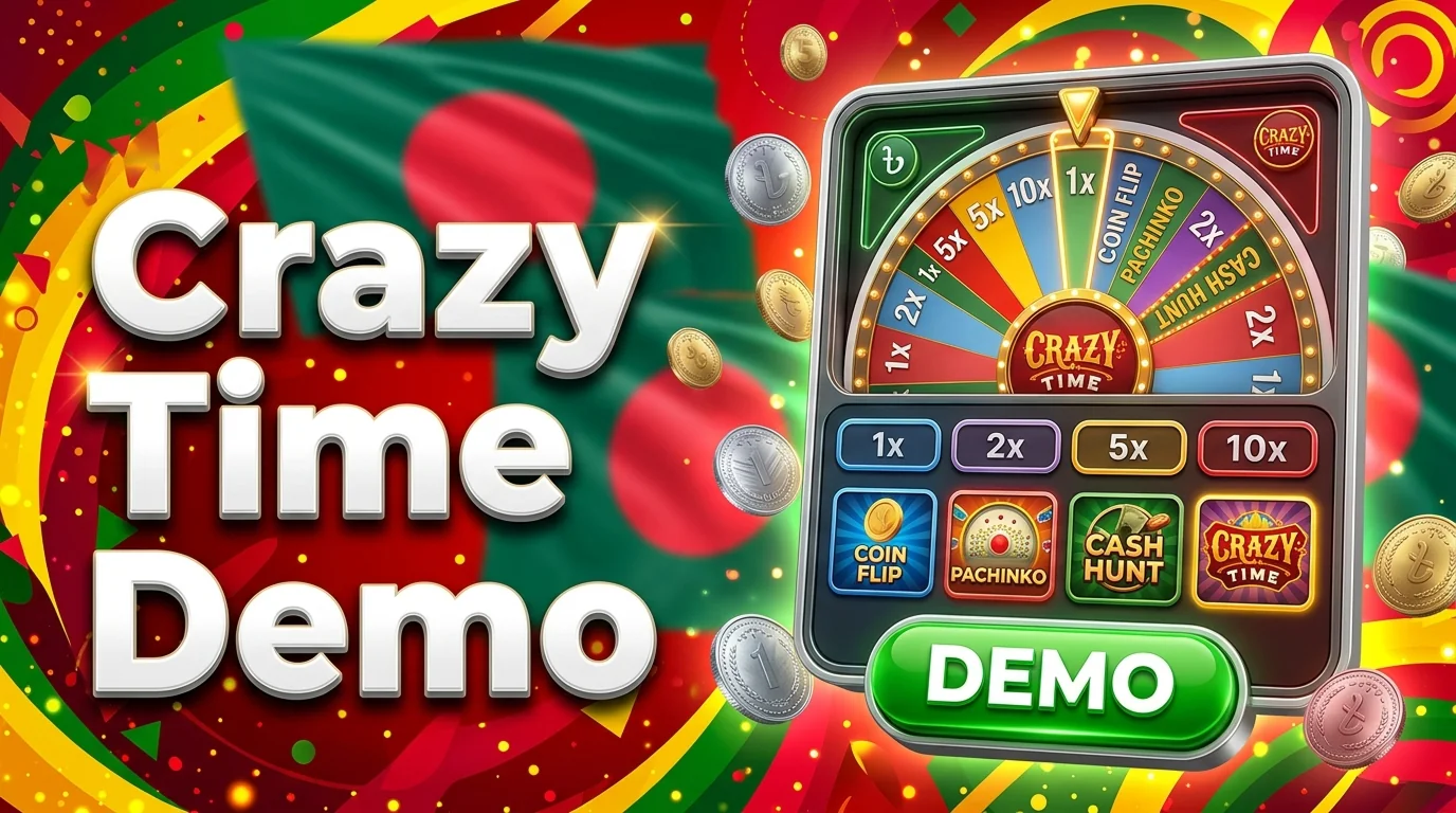 Crazy Time demo mode lets players explore features risk free